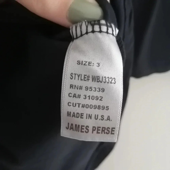 James Perse 3/4 Sleeve Lightweight Cowl Neck Top Size 3 (Large) Minimal - Picture 9 of 14